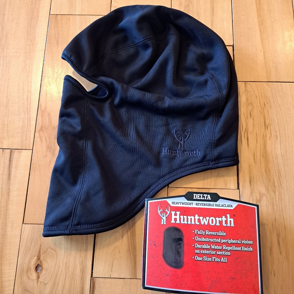 HUNTWORTH Balaclava Delta Heavyweight Reversible Delta 5617-30BK Hunting Winter